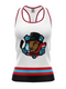 Bison Women's Racerback Hockey Tank