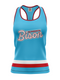 Bison Powder Blue Women's Racerback Hockey Tank