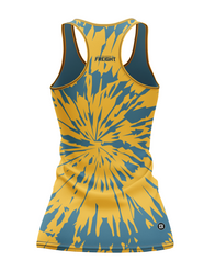 Freight Tie-Dye Women's Racerback Gameday Tank