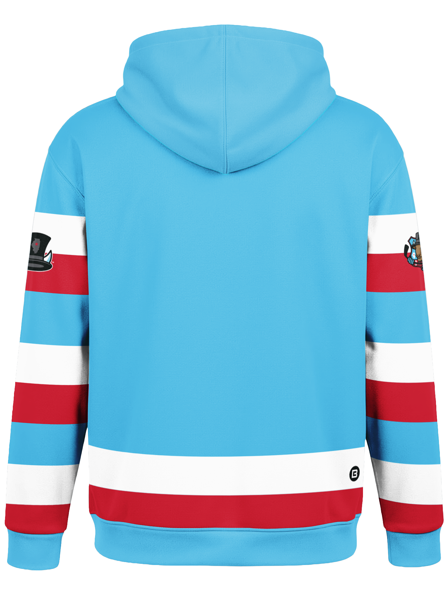 Bison Powder Blue Alternate Hockey Hoodie