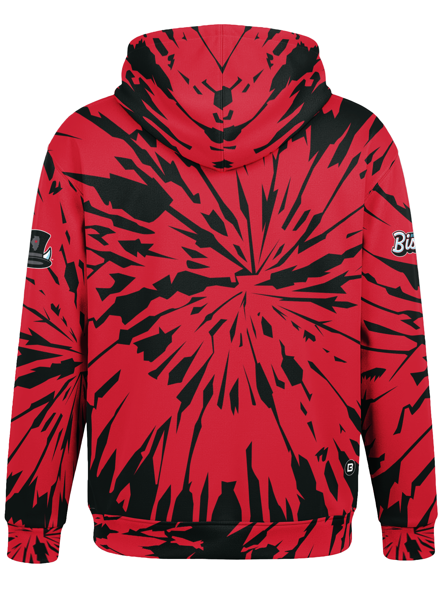 Bison Tie-Dye Hockey Hoodie
