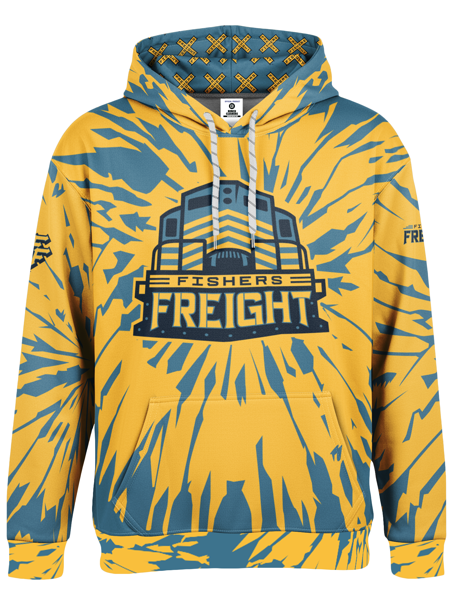 Freight Tie-Dye Gameday Hoodie
