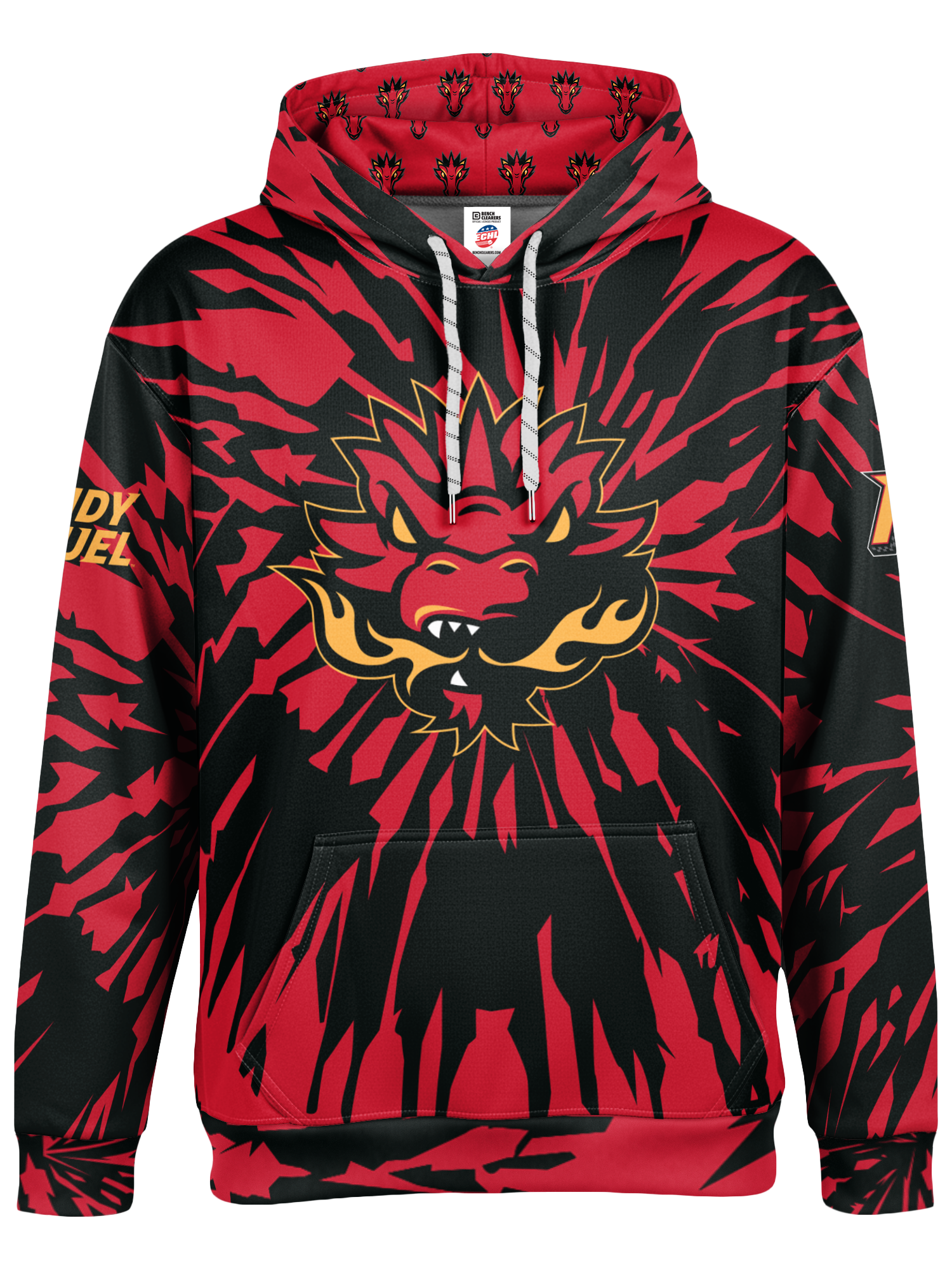 Fuel Defender Tie-Dye Alternate Hockey Hoodie