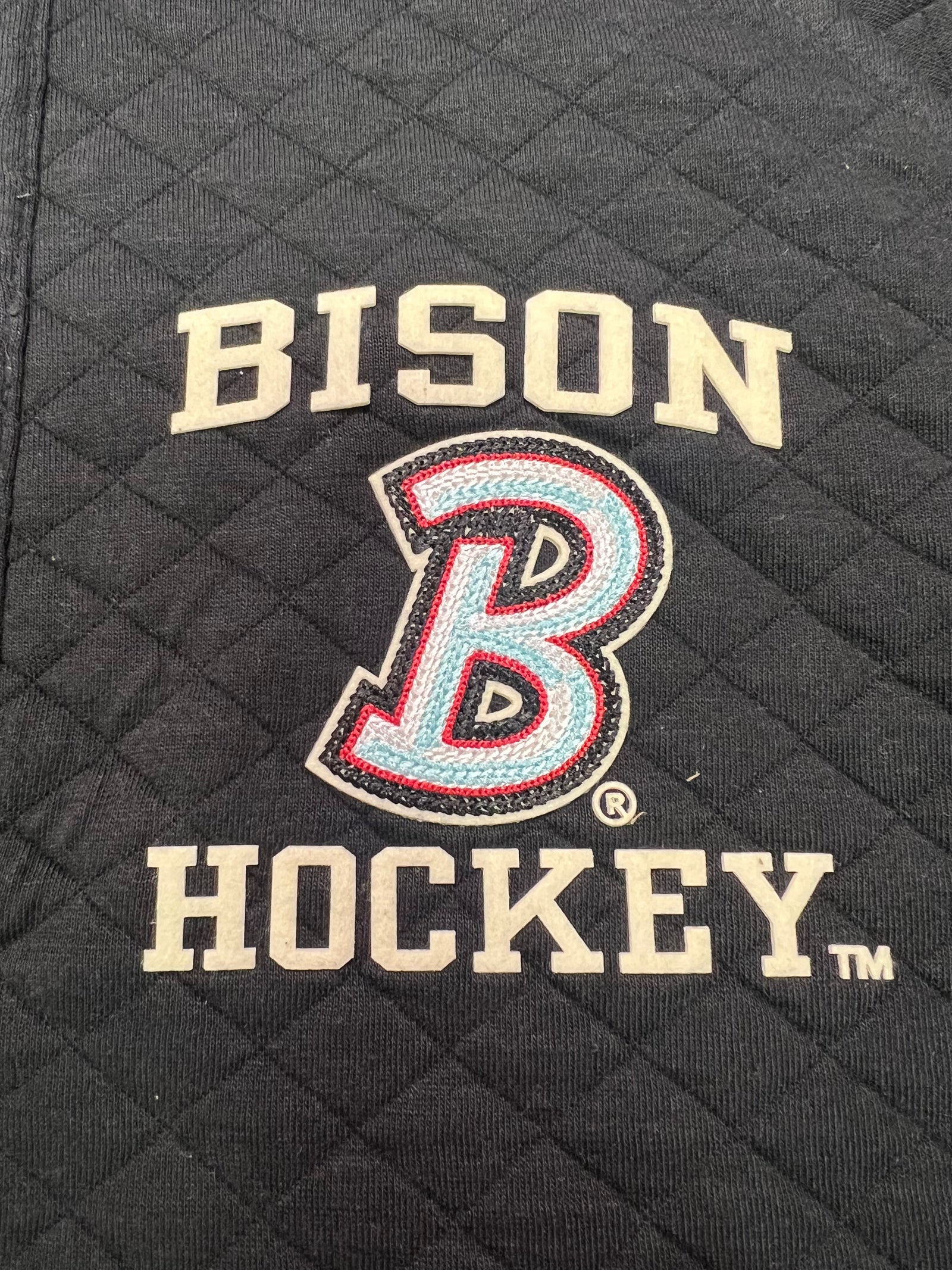 Bison Chain Mail Oxford Quilted Pullover