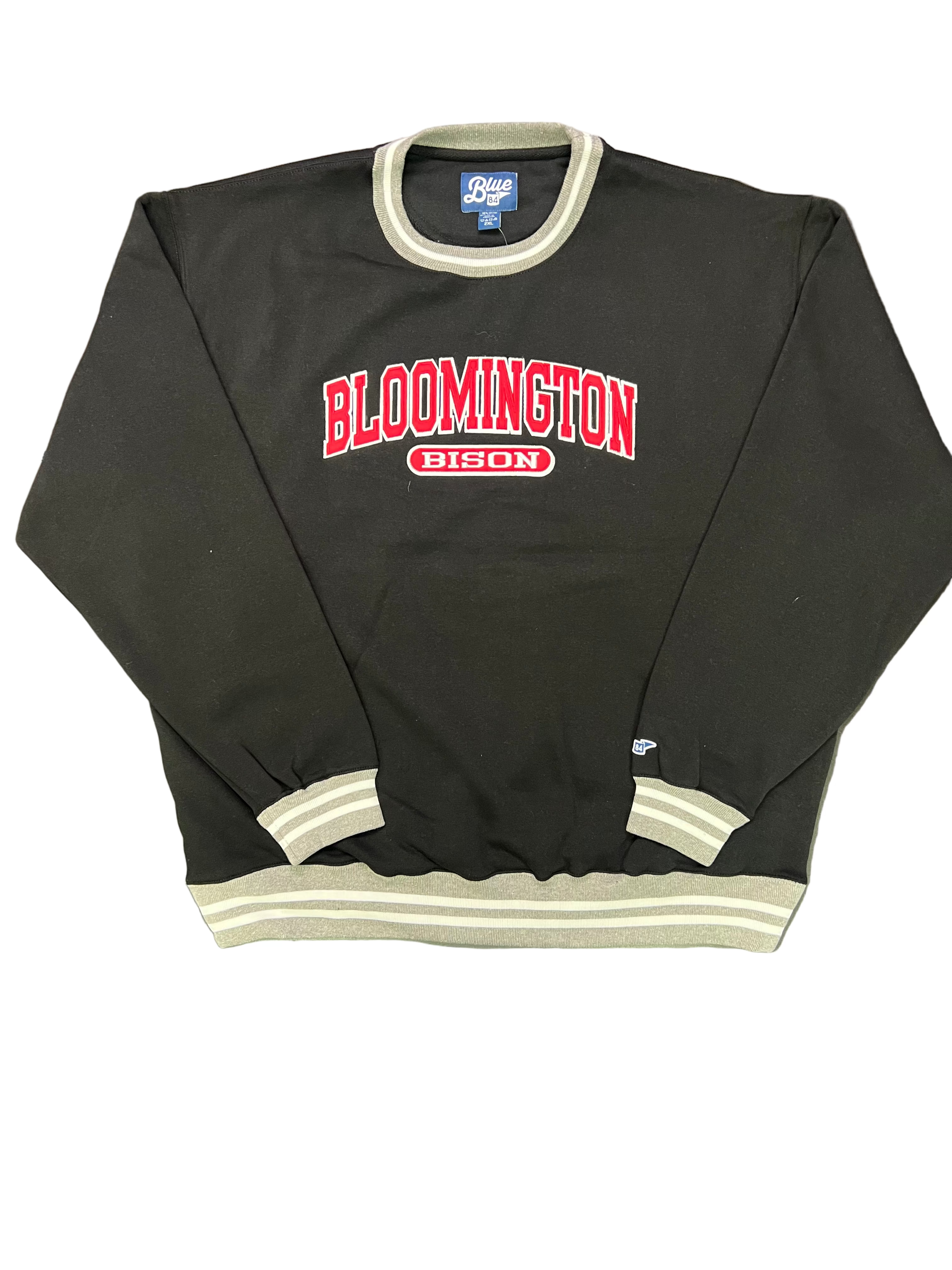 Bison Varsity Black Crew