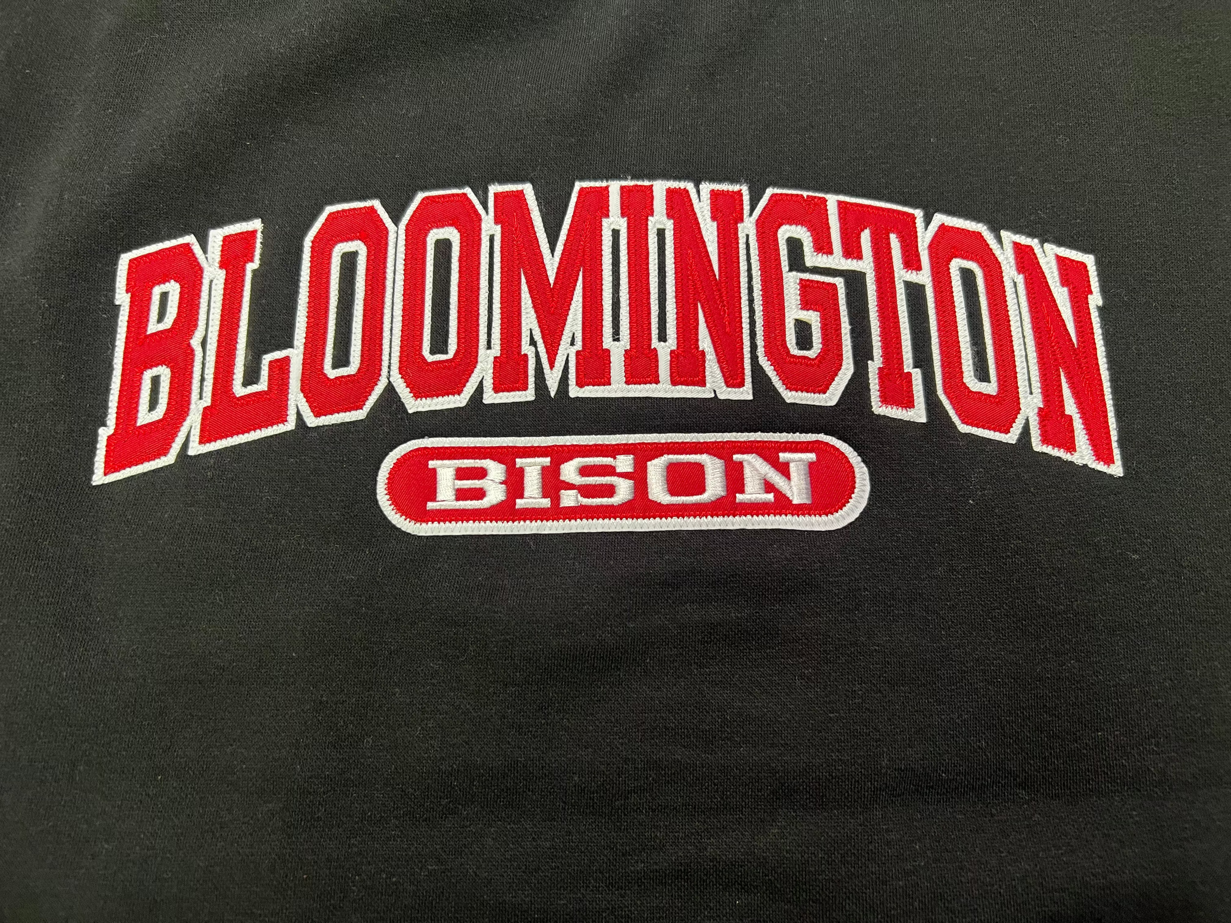 Bison Varsity Black Crew