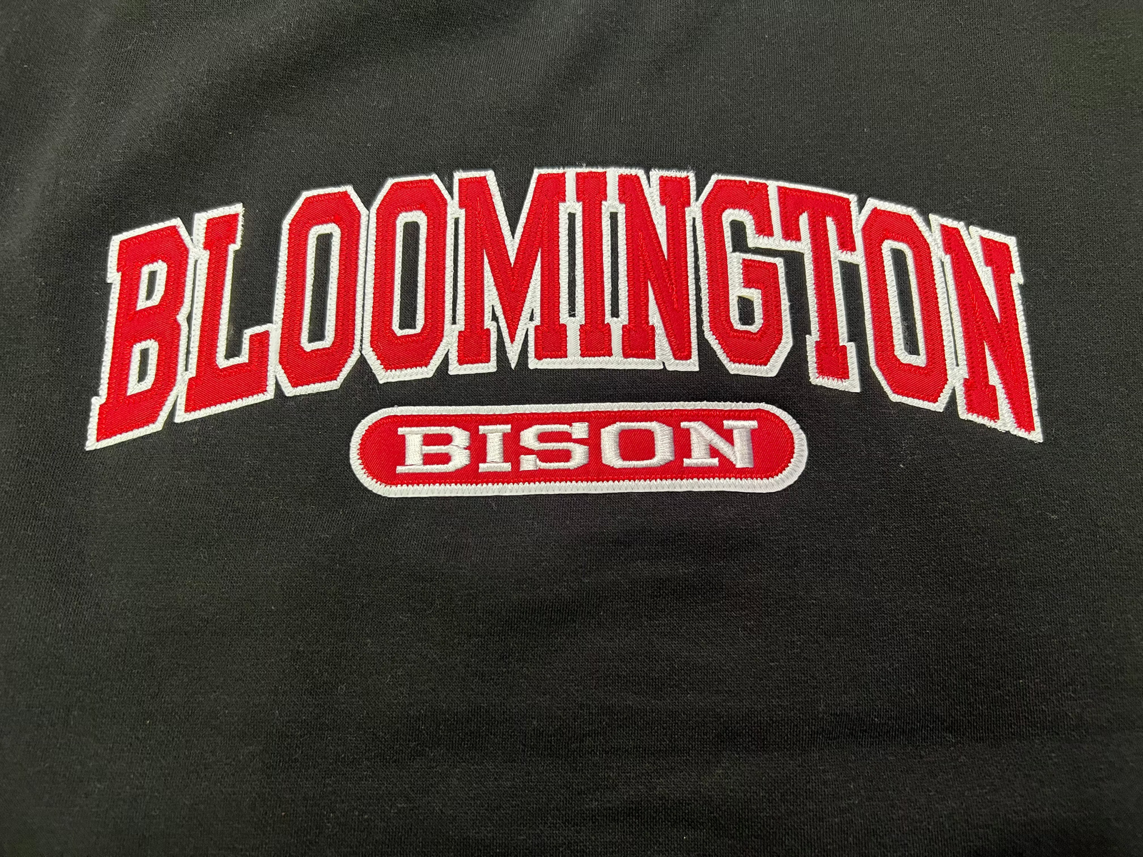 Bison Varsity Black Crew