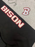 Bison Women's Diagonal Contrast Hoodie