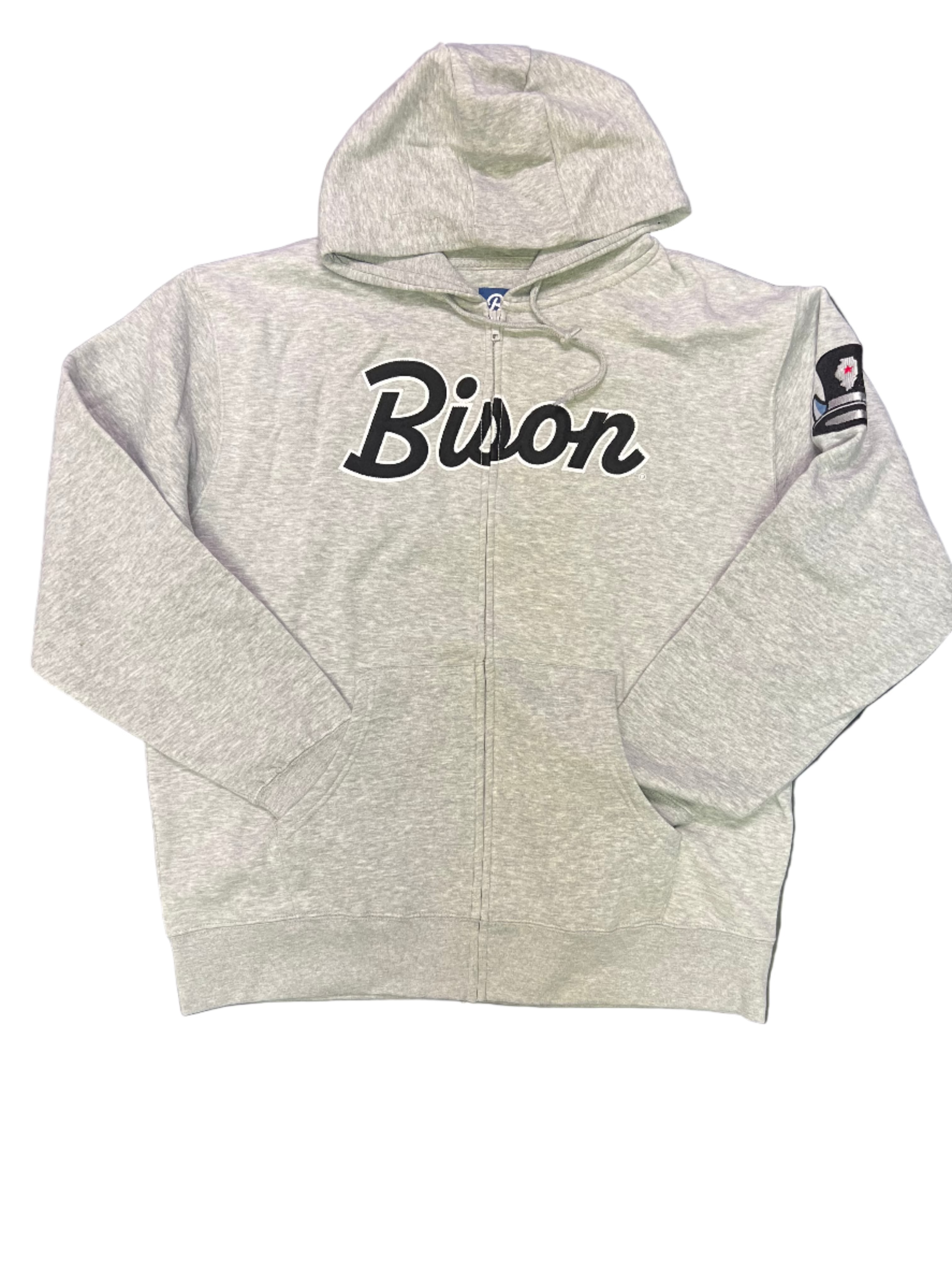Bison Hats & Horns zip up Hoodie