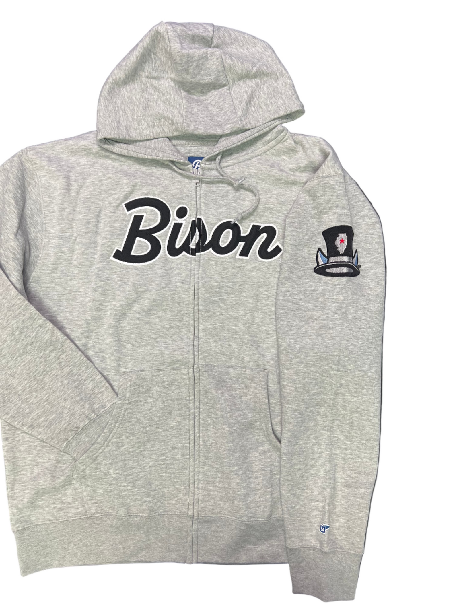 Bison Hats & Horns zip up Hoodie
