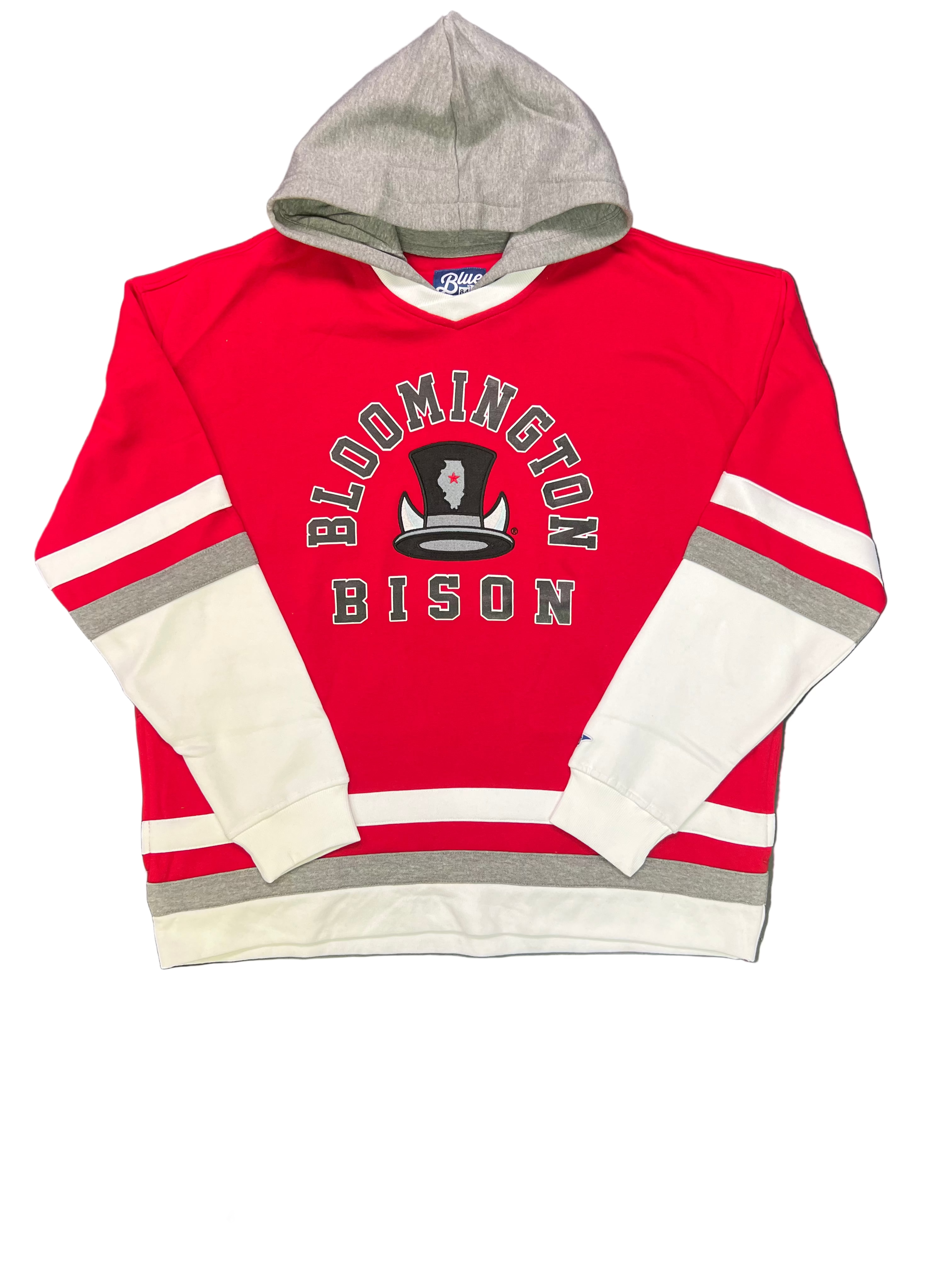 Bison Hats & Horns Jersey Hoodie