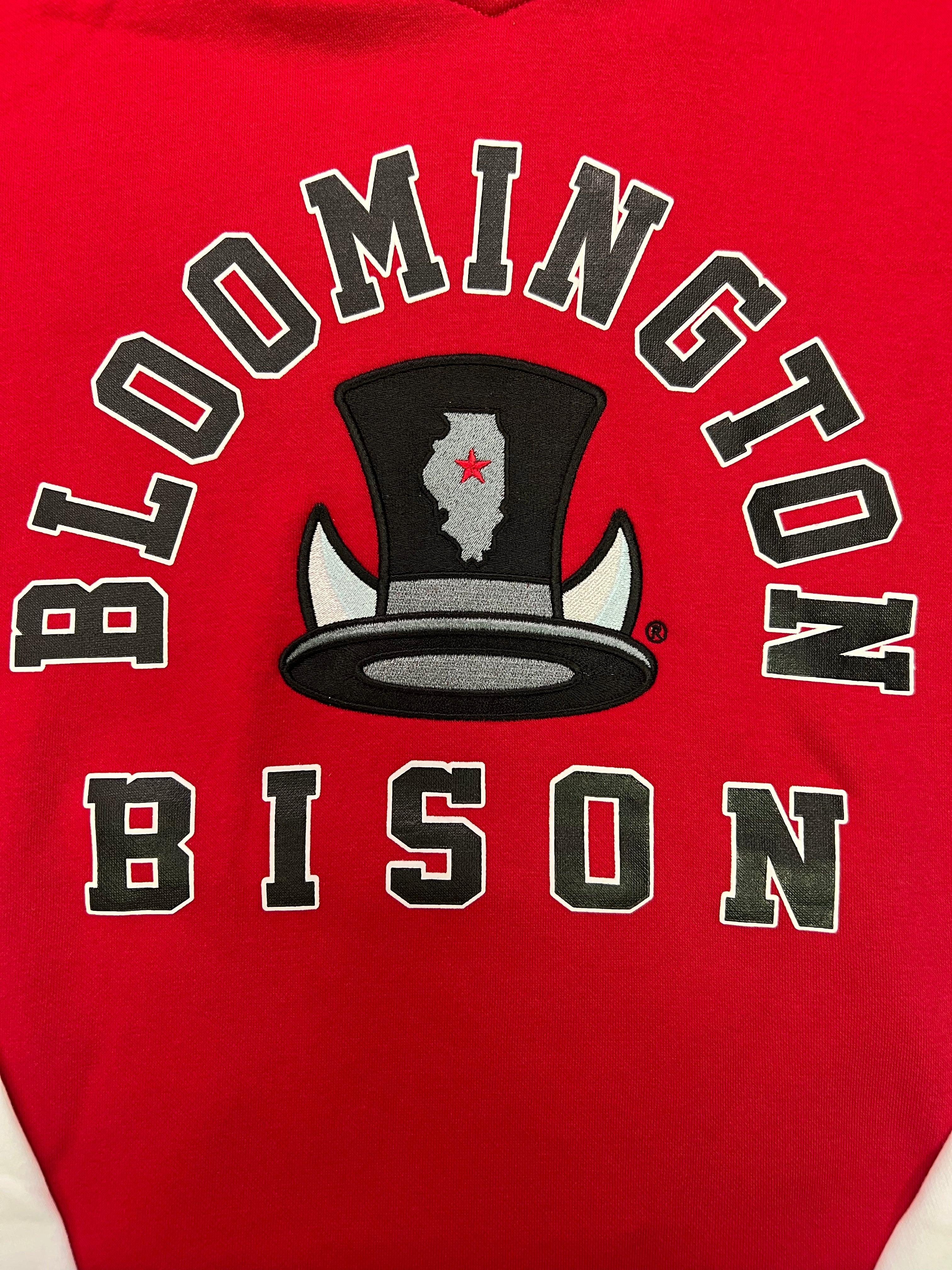 Bison Hats & Horns Jersey Hoodie