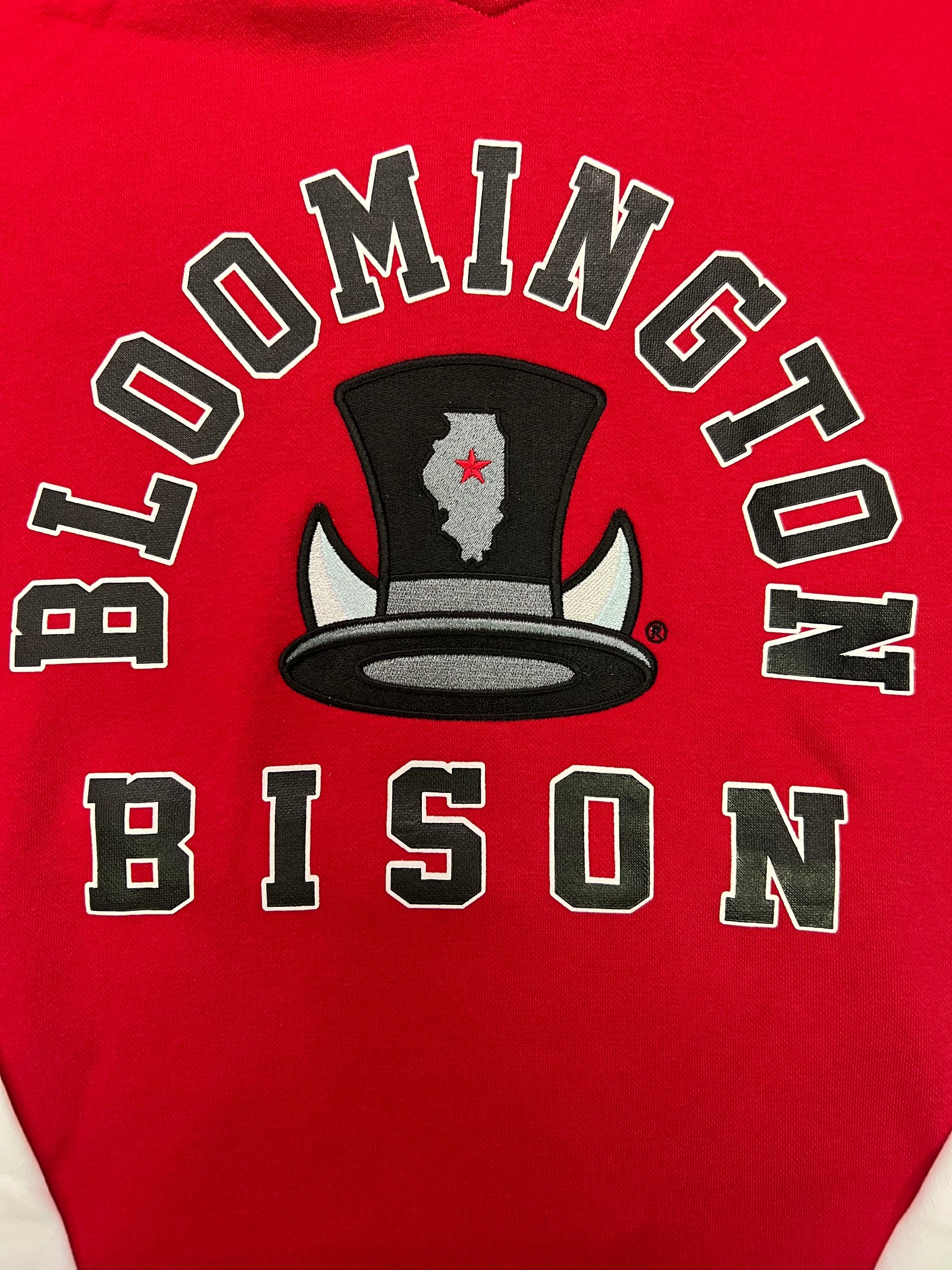 Bison Hats & Horns Jersey Hoodie
