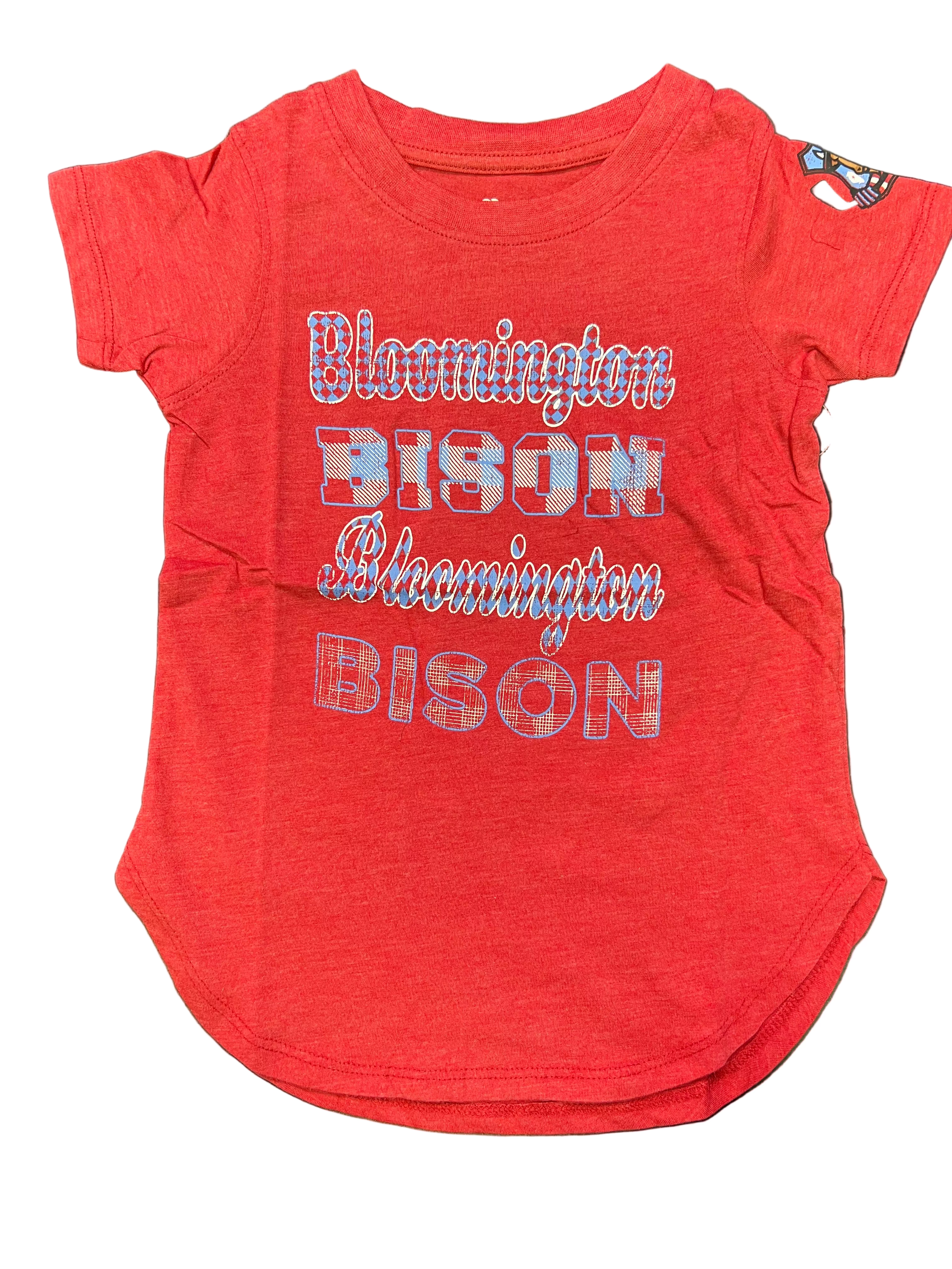 Bison Youth Girls Princess Tee