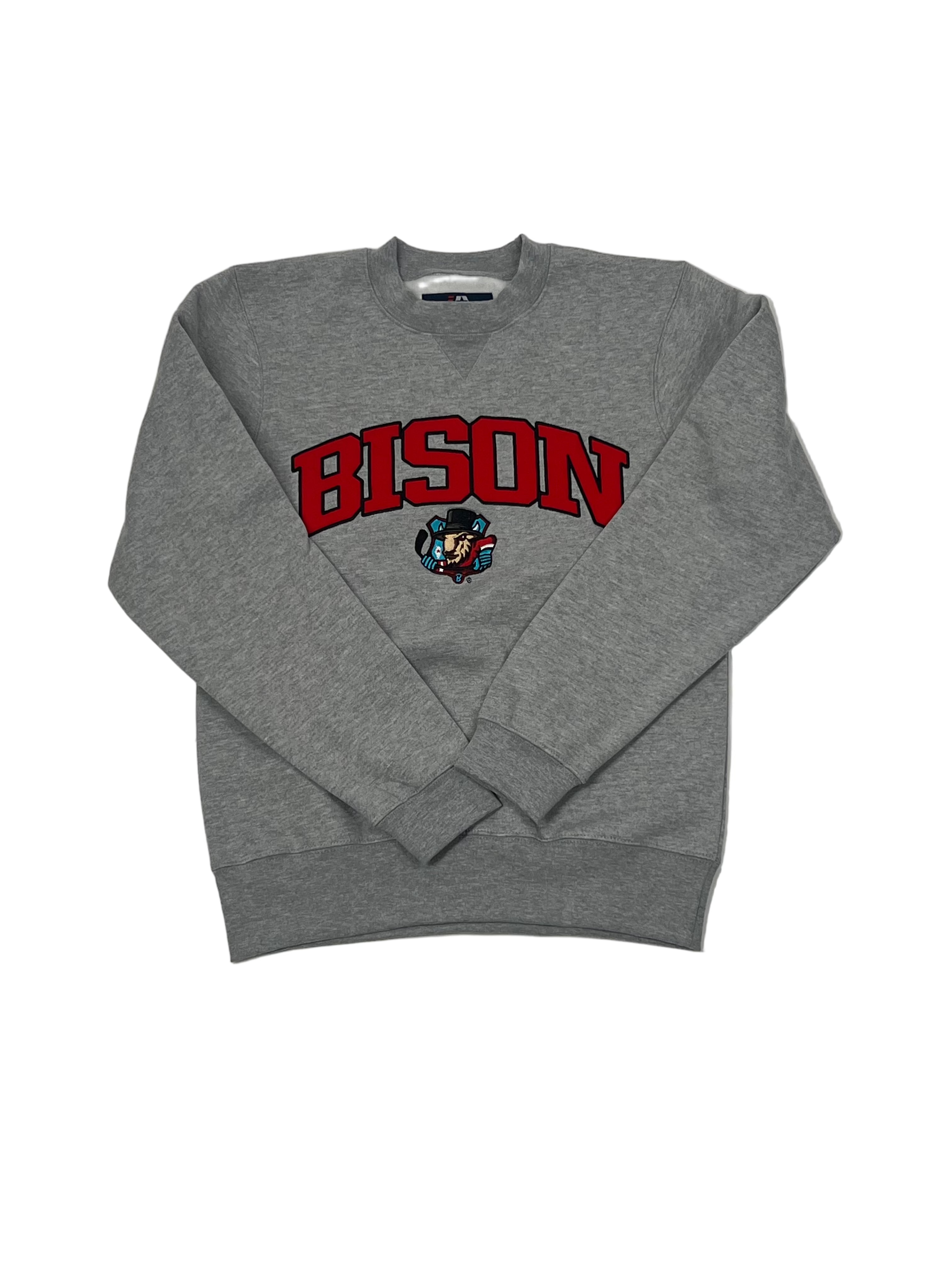 Bison Oxford Fleece Crew