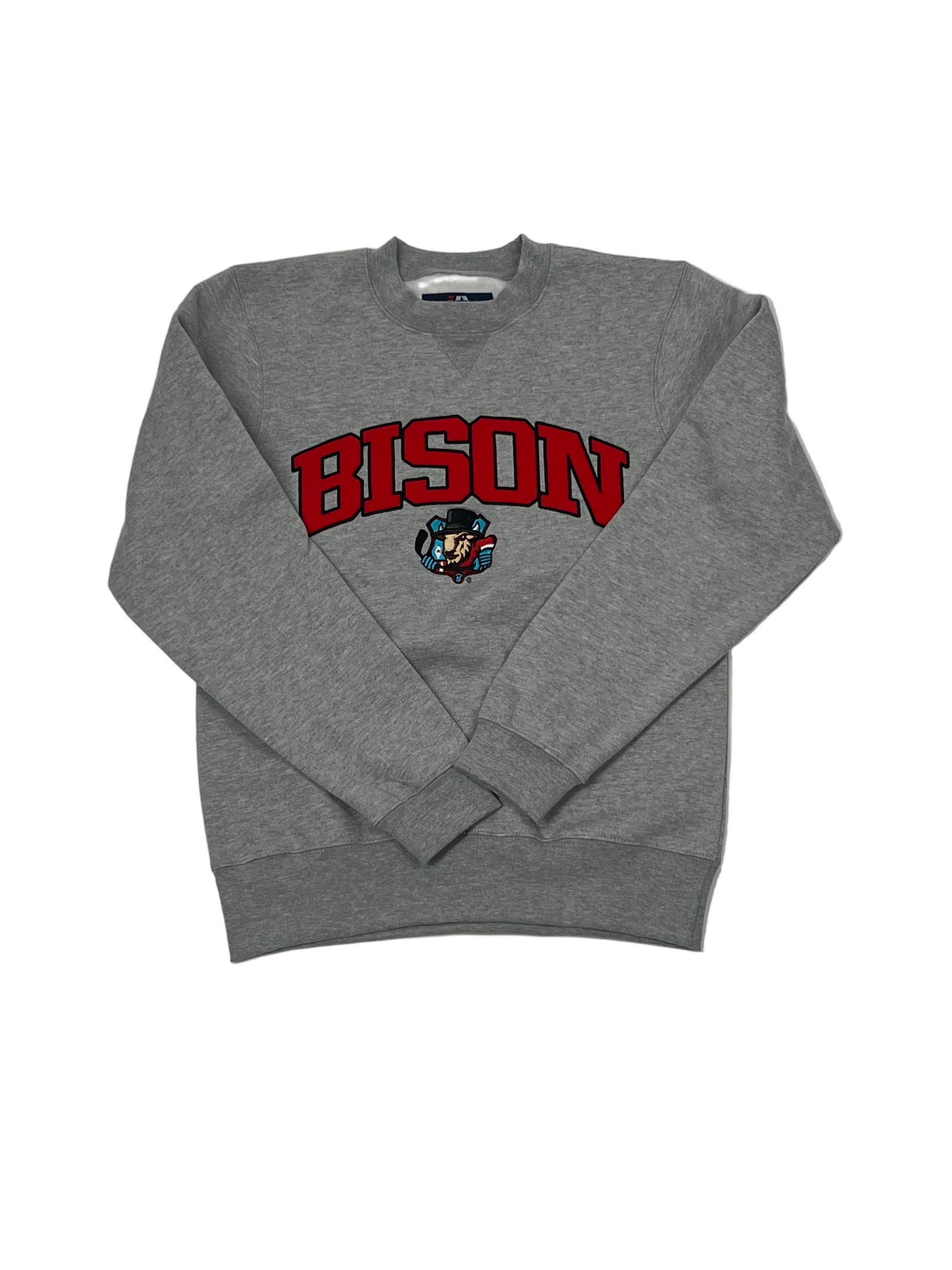 Bison Oxford Fleece Crew