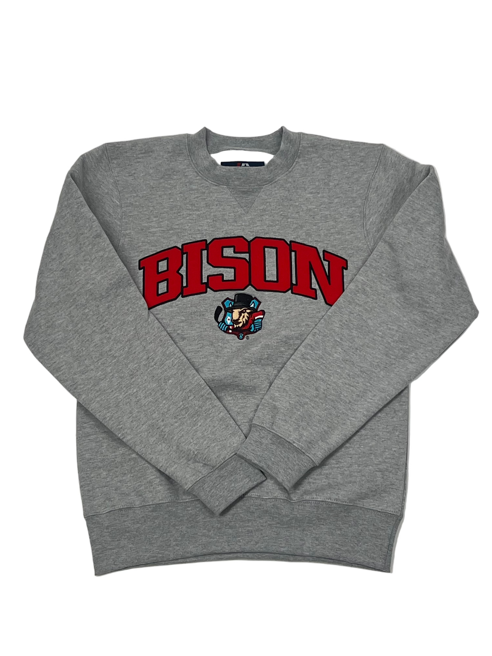 Bison Oxford Fleece Crew