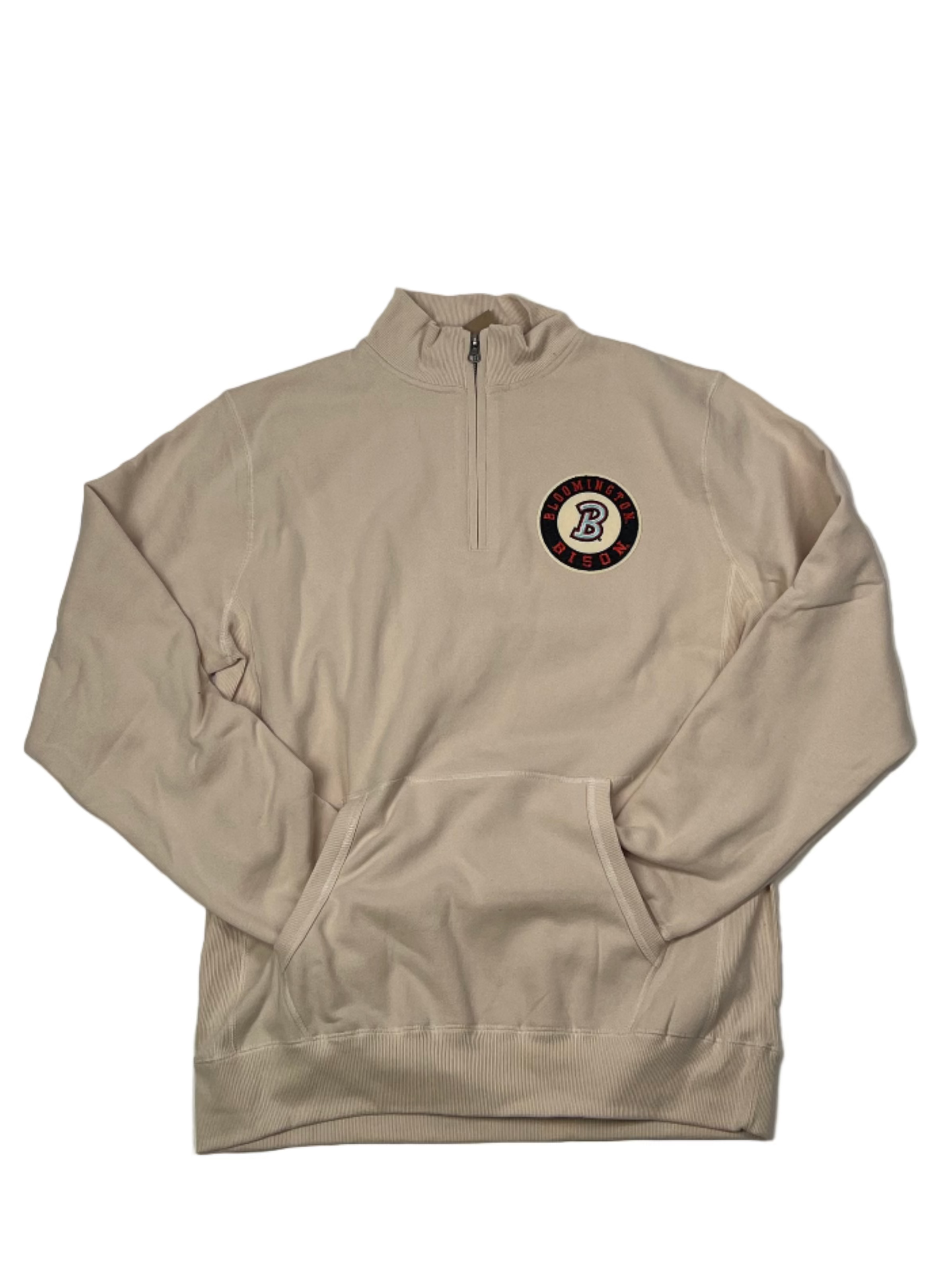 Bison Cappuccino Fleece 1/4 zip