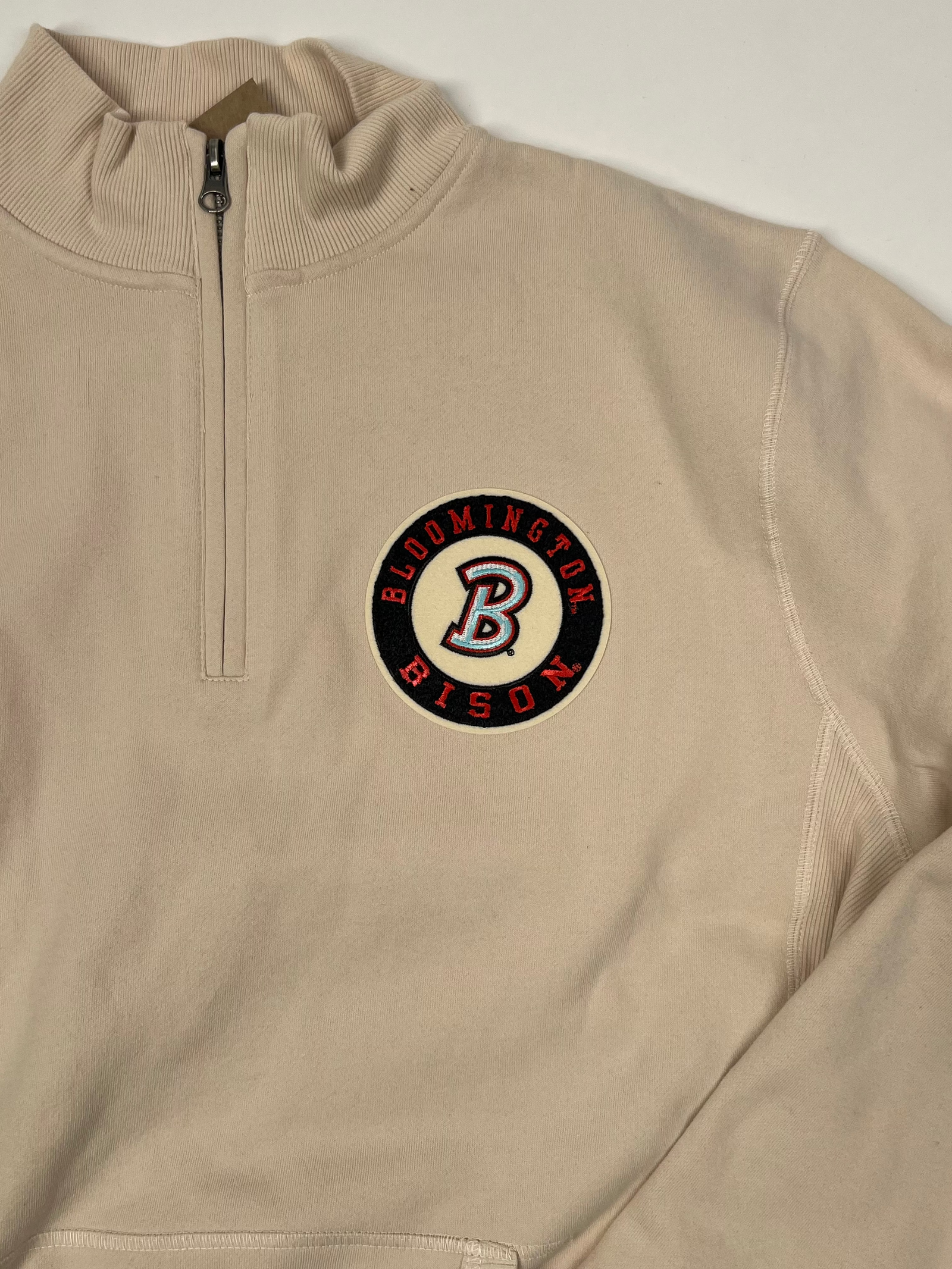 Bison Cappuccino Fleece 1/4 zip