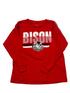 Bison Youth Red Zone Long Sleeve Tee