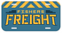 Freight Wordmark 6x12 Plastic License Plate