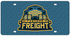 Freight Acrylic 5.95x11.9 License Plate