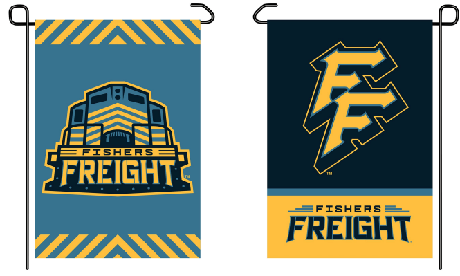 Freight 2.5x18 Double-sided Garden Flag