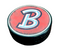 Bison B Logo Puck