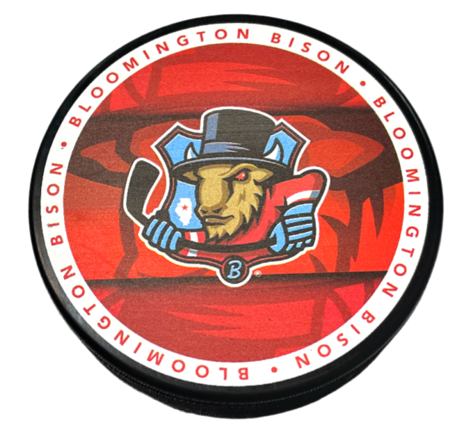 Bison Medallion Puck
