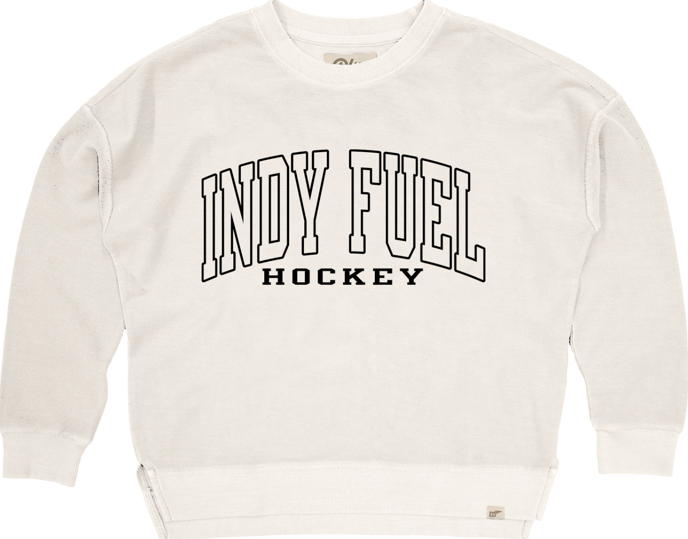 Fuel Women's Ivory Reverse Terry Crew