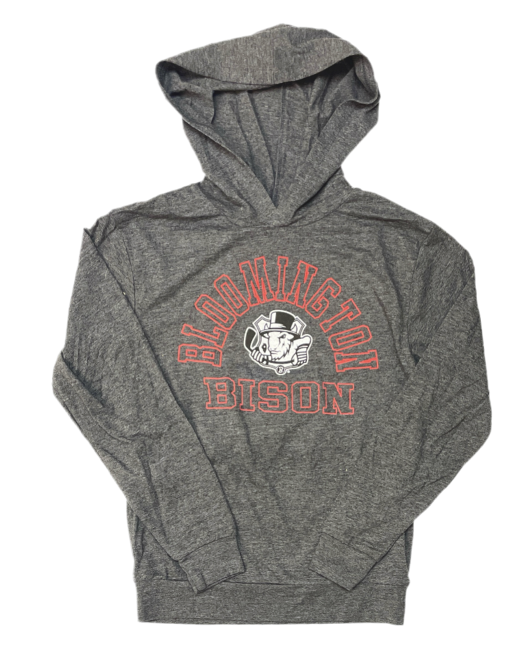 Bison Youth Supra Long Sleeve Hooded Tee