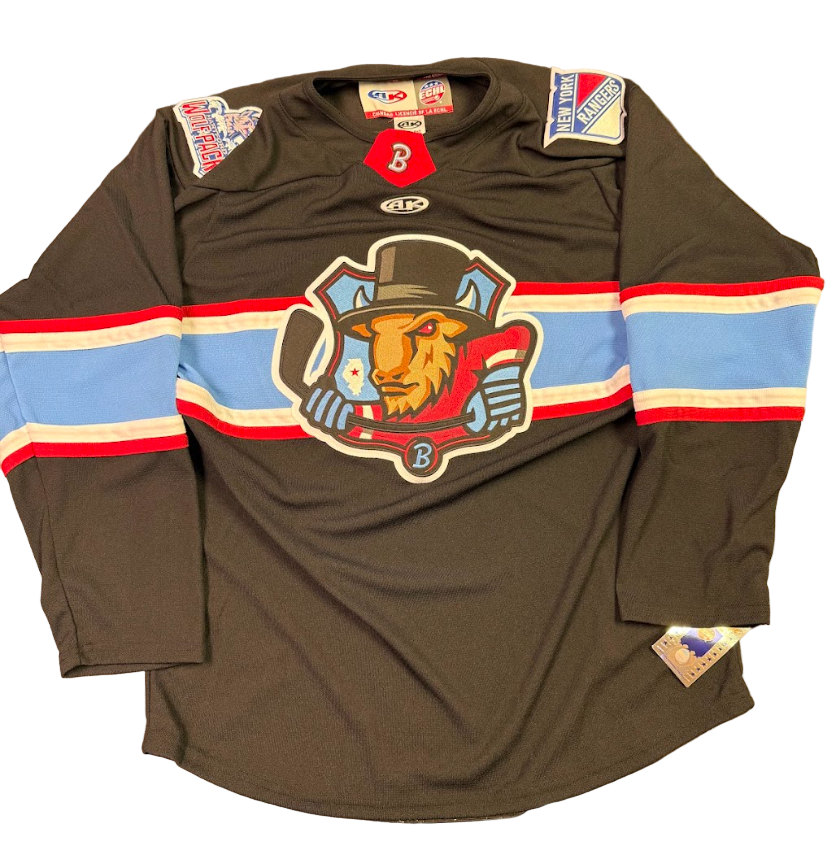 Bison 2025-26 Black Replica Jersey