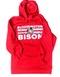 Bison Striped Poly Fleece Hoodie