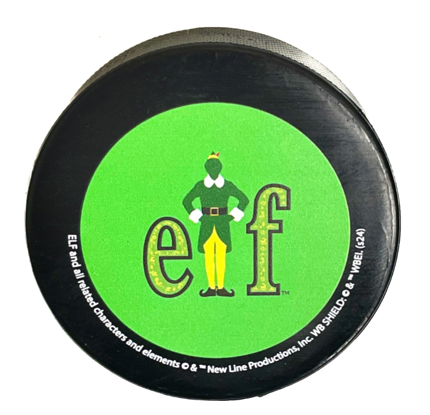 Bison Elf 2024 Christmas Puck