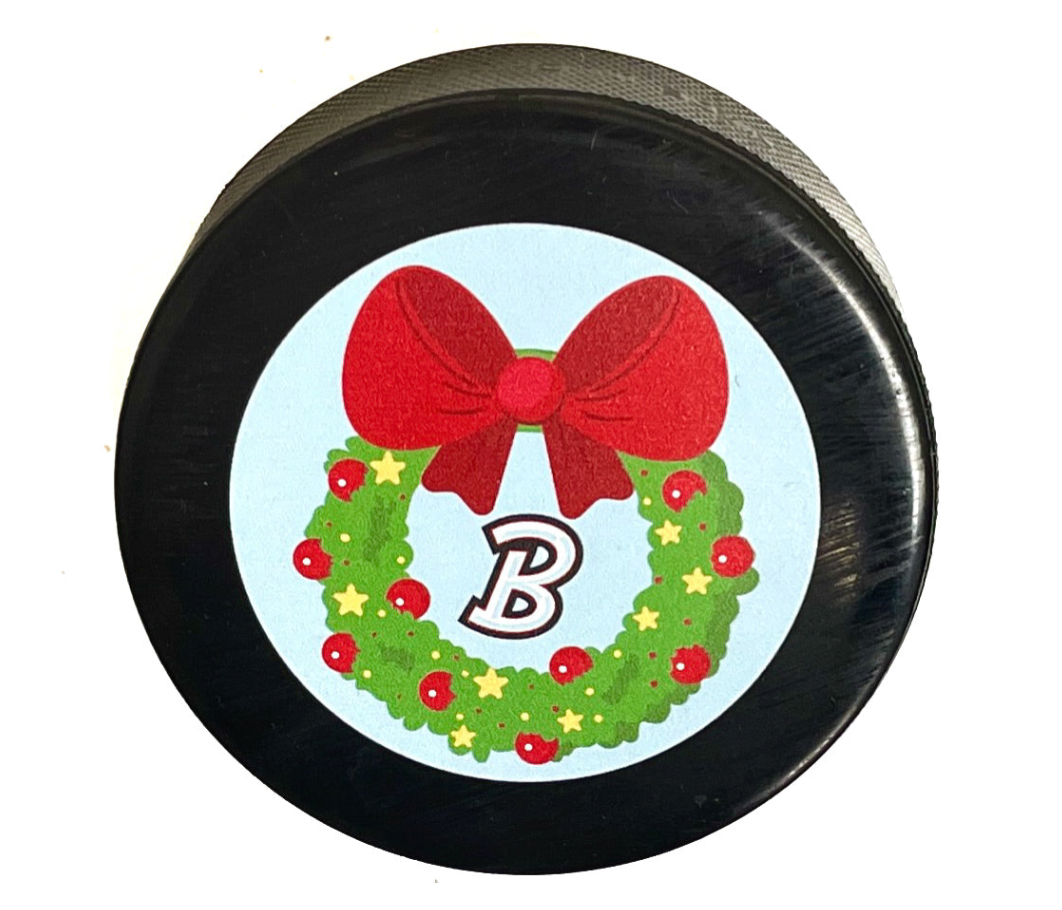 Bison Elf 2024 Christmas Puck