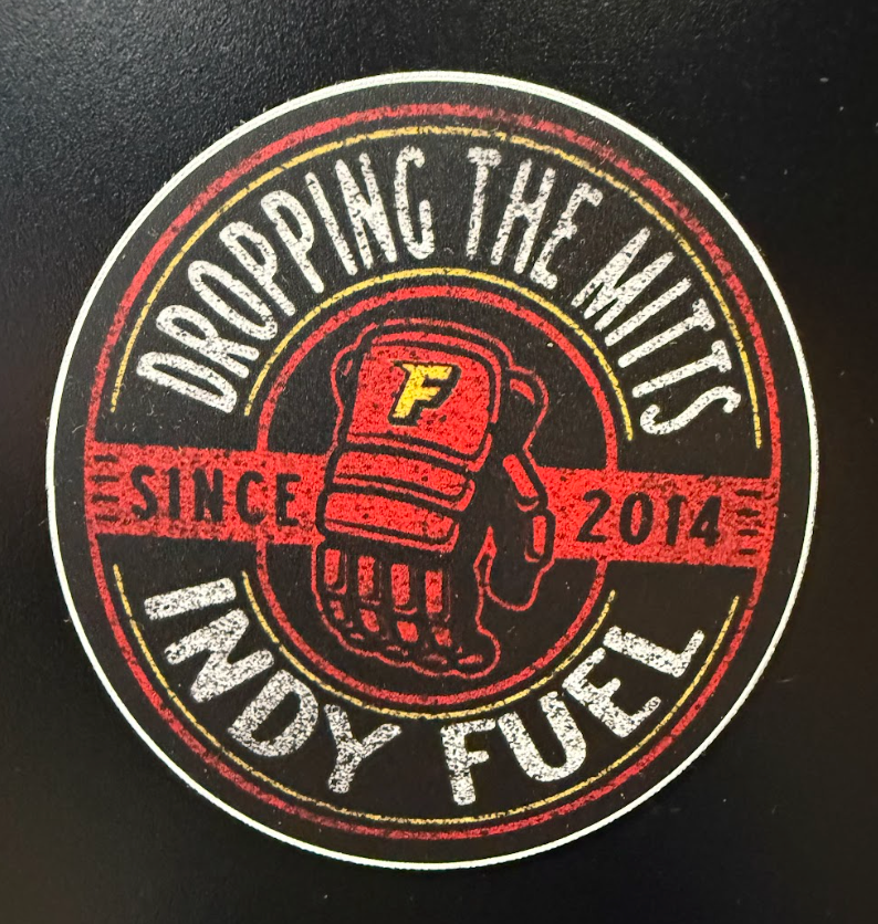 Fuel Dropping Mitts Sticker