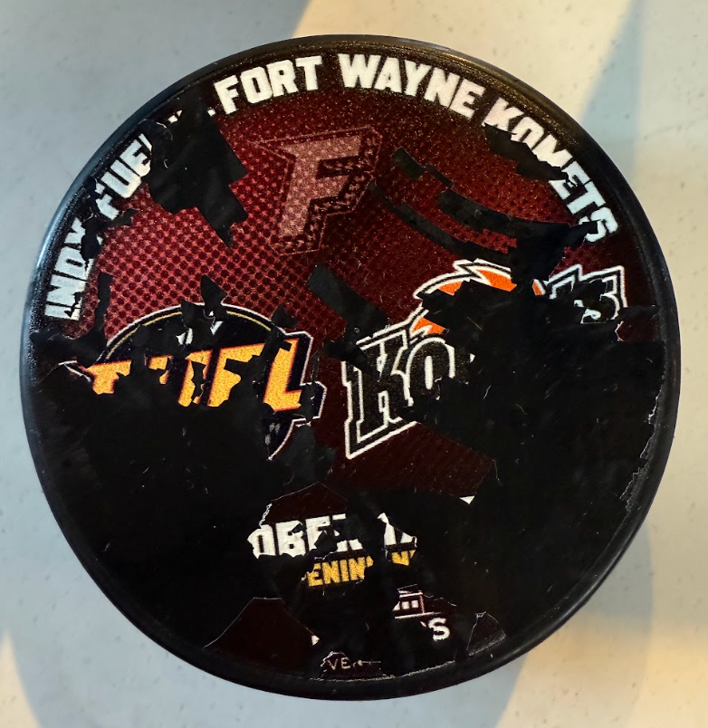 Fuel Opening Night Puck - WARM UP USED!  10/17/25
