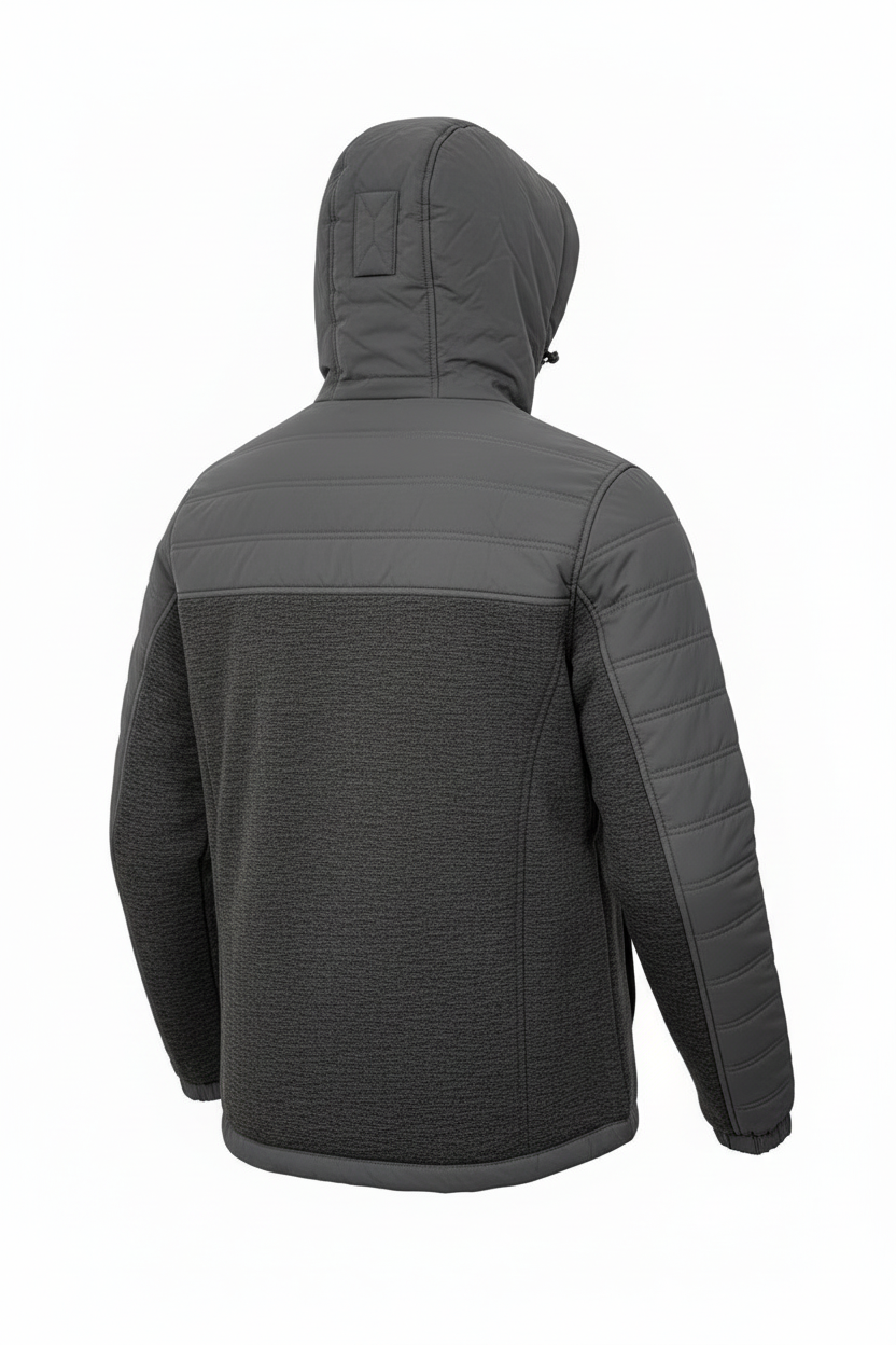 Fuel Nightman Charcoal Full Zip Jacket