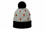 Fuel "Back In Business" Grey Knit Beanie