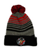 Bison Two Tone Striped Beanie