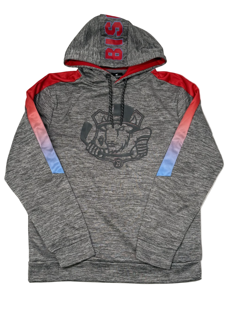 Bison "The Gang" Gray Poly Hood