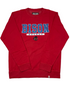 Bison Red Cap-E-Tan Crew