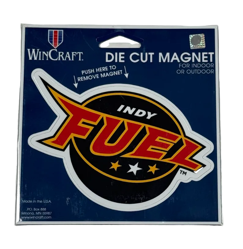 Fuel Vintage Logo Die Cut Magnet