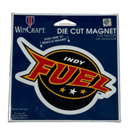Fuel Vintage Logo Die Cut Magnet