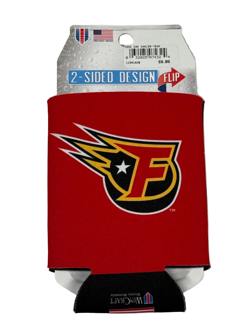 Fuel Vintage Logo Can Koozie