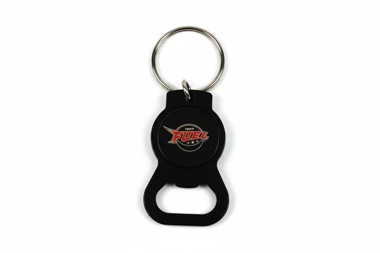 Fuel Vintage Logo Bottle Opener Keychain