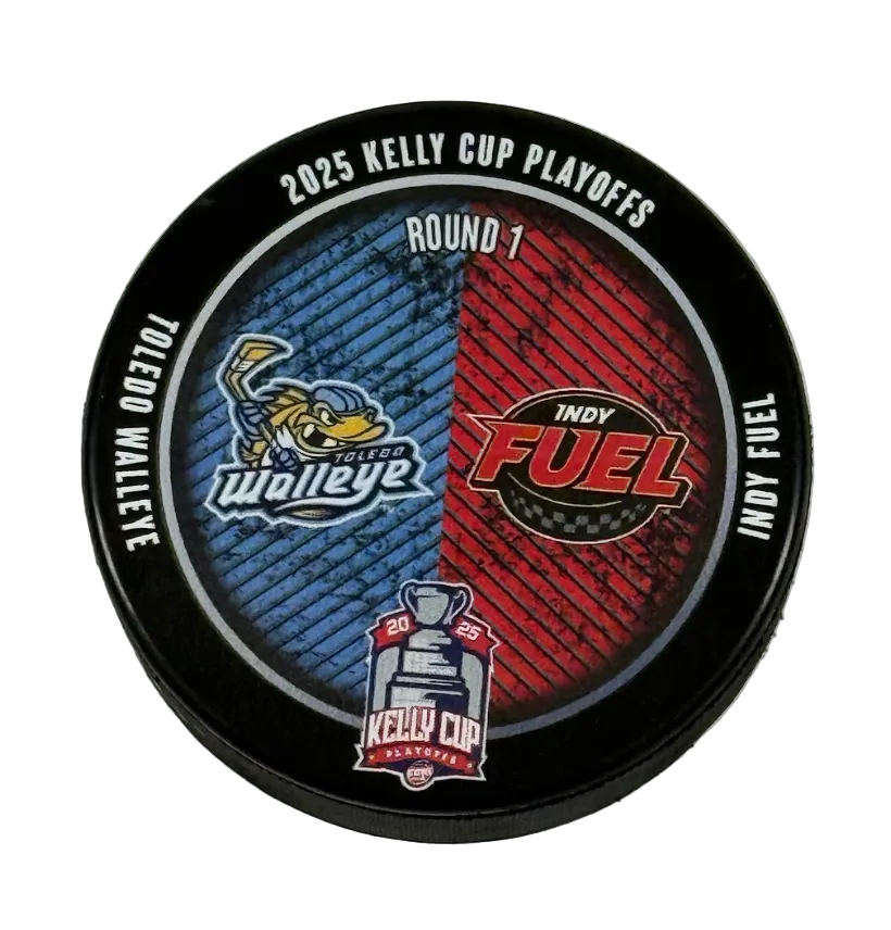 Fuel 2025 Kelly Cup Playoff Puck - Rd 1