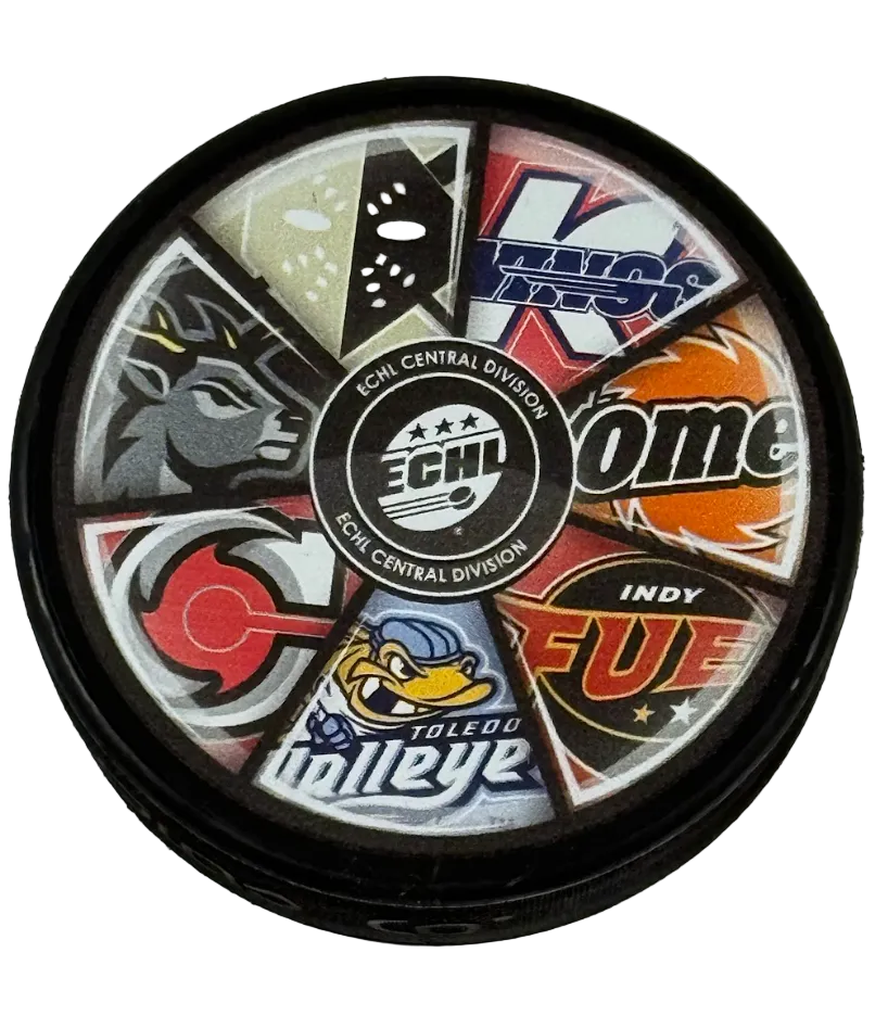Fuel Vintage Logo 2022 Division Puck