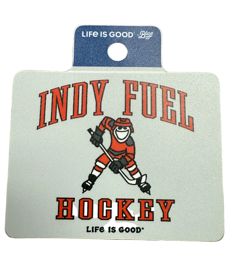 Fuel "Life Is Good" Hockey Stance Sticker