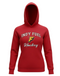 Fuel Women's Red Skipper Long Sleeve Hoodie Tee